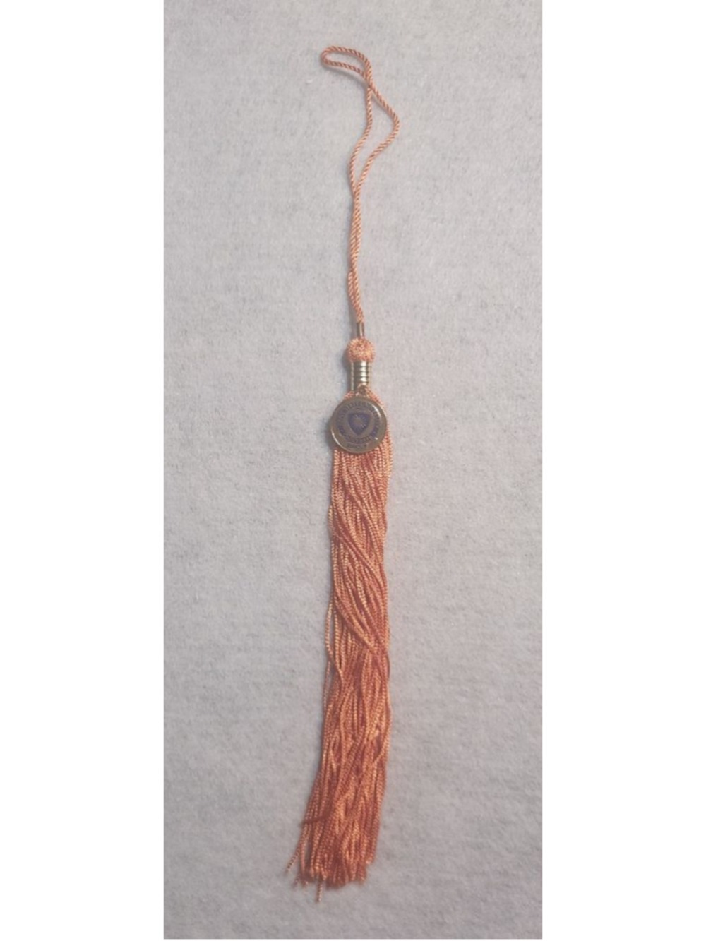 Vintage 1970 Kent State University Alumni Orange/Blue Graduation Tassel/Medal